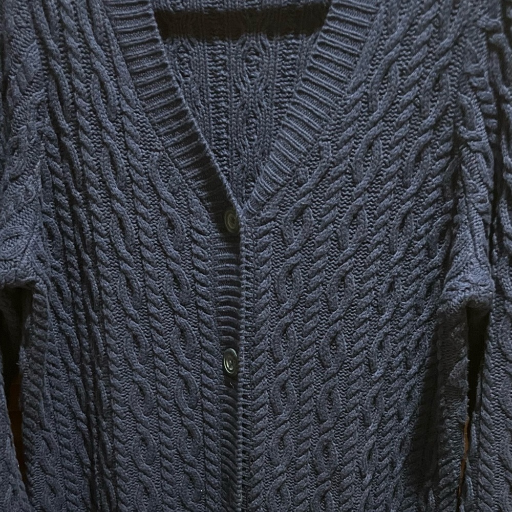167. WOMENS DENIM + COMPANY 1X DETAIL SWEATER - Picture 5 of 7